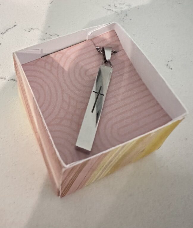 Customized Engraved Jewelry Pendant