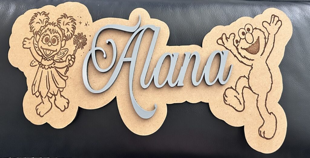 Customized Name Sign Alana