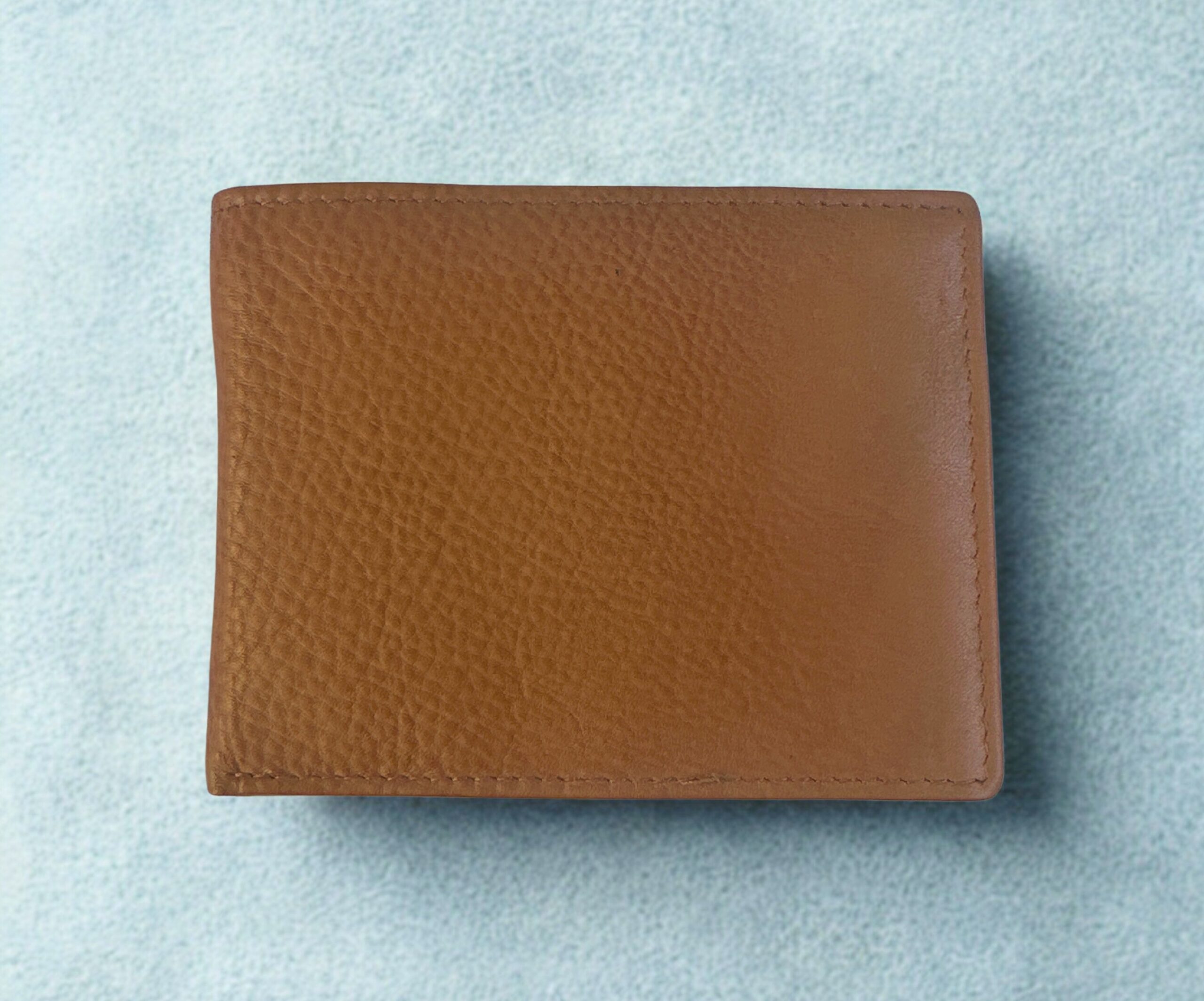Long Bifold Leather Rodeo Wallet Front
